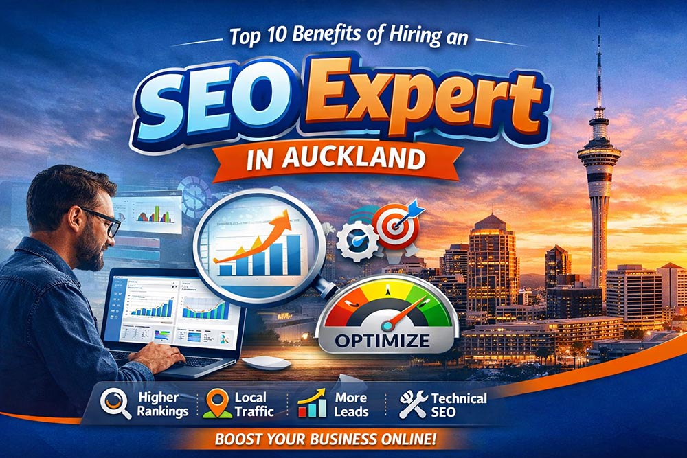 Top 10 Benefits of Hiring an SEO Expert in Auckland
