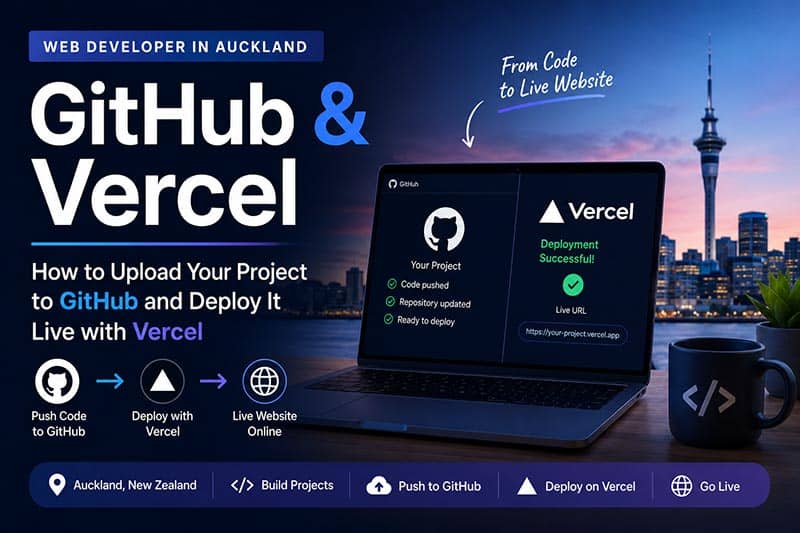How to Upload Your Project to GitHub and Deploy It Live with Vercel